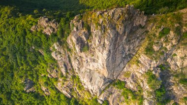 Lion Rock Dağı Peyzajı, Hong Kong 16 Kasım 2022