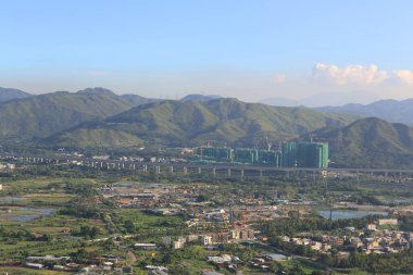 29 Temmuz 2012 Kam Tin, Yuen long, doğanın manzarası