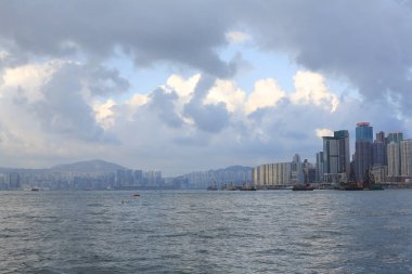 27 Haziran 2012 Hong Kong Viktorya Limanı manzarası