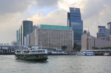 27 Haziran 2012 Gökyüzü Üzerinde Hong Kong Kültür Merkezi Mimari Yapısı