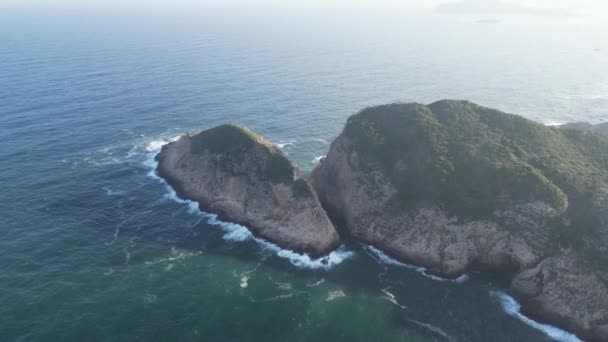 Hong Kong Global Geopark Pin Chau — Videoclip de stoc