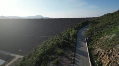 High Island Barajı Doğu Barajı, Sai Kung, Hong Kong 19 Kasım 2022
