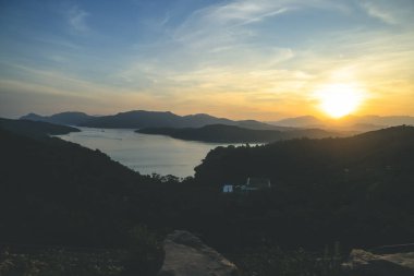 yüksek ada rezervuarı, Sai Kung 19 Kasım 2022 Batı Barajı