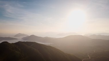 19 Kasım 2022 Fa Shan 'ın manzarası, sai kung hk