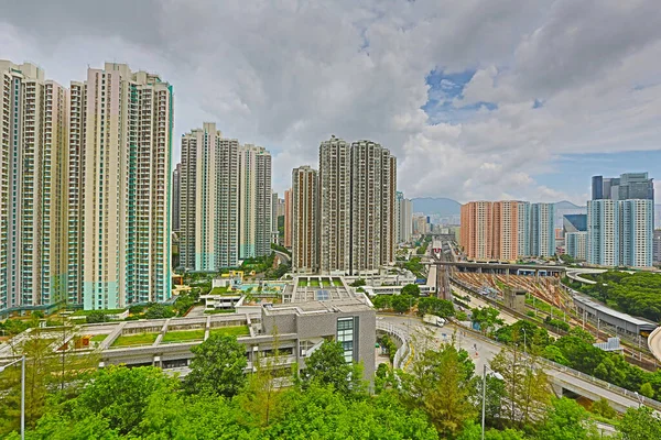 Ago 2012 Bahía Kowloon Distrito Residencial Hong Kong —  Fotos de Stock