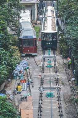 Yeni Peak Tram Köprüsü 'nü geç Kennedy Yolu 14 Ekim 2022