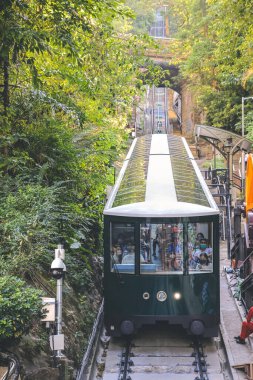 Yeni Peak Tram Köprüsü 'nü geç Kennedy Yolu 14 Ekim 2022