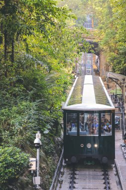 Yeni Peak Tram Köprüsü 'nü geç Kennedy Yolu 14 Ekim 2022