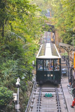 Yeni Peak Tram Köprüsü 'nü geç Kennedy Yolu 14 Ekim 2022