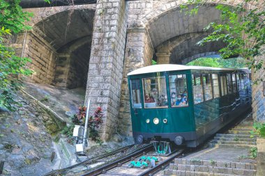 Yeni Peak Tram Köprüsü 'nü geç MacDonnell Yolu 14 Ekim 2022