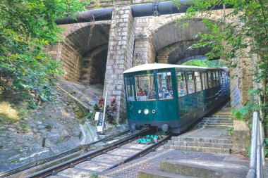 Yeni Peak Tram Köprüsü 'nü geç MacDonnell Yolu 14 Ekim 2022