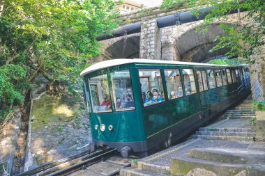 Yeni Peak Tram Köprüsü 'nü geç MacDonnell Yolu 14 Ekim 2022