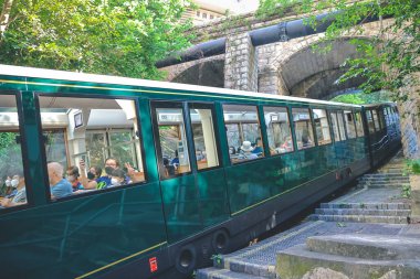 Yeni Peak Tram Köprüsü 'nü geç MacDonnell Yolu 14 Ekim 2022