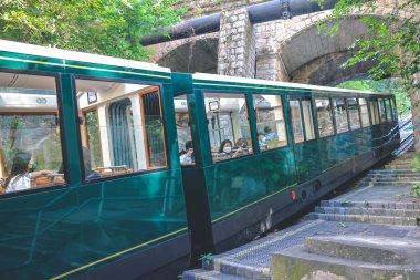 Yeni Peak Tram Köprüsü 'nü geç MacDonnell Yolu 14 Ekim 2022