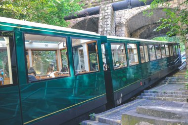 Yeni Peak Tram Köprüsü 'nü geç MacDonnell Yolu 14 Ekim 2022