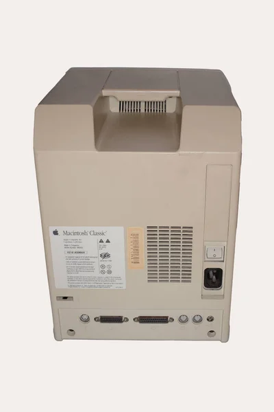 Nov 2022 Modelo Apple Computador Macintosh Clássico — Fotografia de Stock