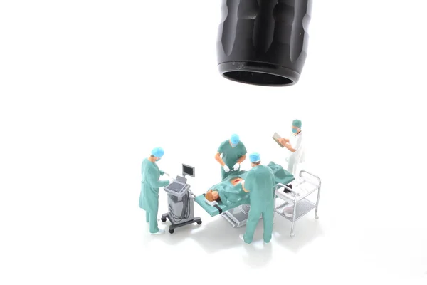 Equipe Cirurgiões Está Lutando Pela Vida — Fotografia de Stock