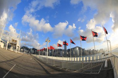 1 Temmuz 2012 Hong Kong 'daki otopark, TST, hk