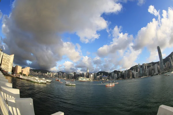 2012 Július Star Ferry Terminál Tsim Sha Tsui Vízparton — Stock Fotó