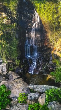 Mui Wo 'daki Silvermine Şelalesi, Lantau Adası, Hong Kong