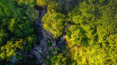 Mui Wo 'daki Silvermine Şelalesi, Lantau Adası, Hong Kong