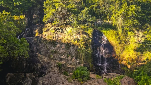 Silvermine Waterfall Mui Lantau Island Hongkong — Stockfoto