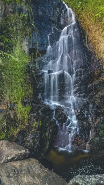 Der Silbermine Wasserfall Mui Lantau Island Hongkong — Stockfoto