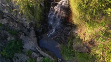 Mui Wo 'daki Silvermine Şelalesi, Lantau Adası, Hong Kong