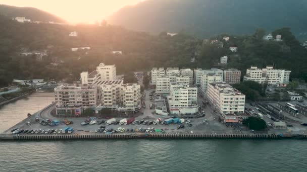 Nov 2022 Ansicht Von Mui Auf Der Insel Lantau Hongkong — Stockvideo