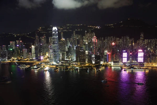 2012年7月2日香港夜 香港夜 — ストック写真