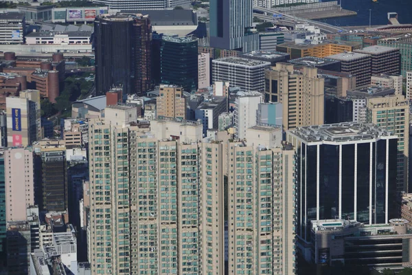 Июля 2012 Городской Пейзаж Восточного Кволона Гонконг — стоковое фото