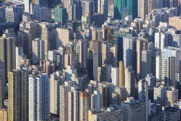Juli 2012 Het Stadsgezicht Van Kwoloon Hong Kong — Stockfoto