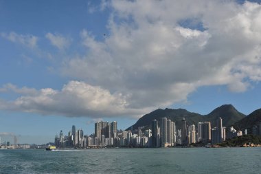 29 Kasım 2022 Hong Kong City 'nin batısı, Kennedy Town