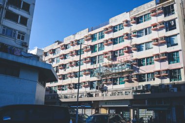 Lantau Adası kıyısındaki Mui Wo kasabası 29 Kasım 2022