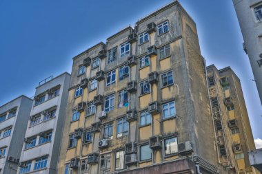 Lantau Adası kıyısındaki Mui Wo kasabası 29 Kasım 2022