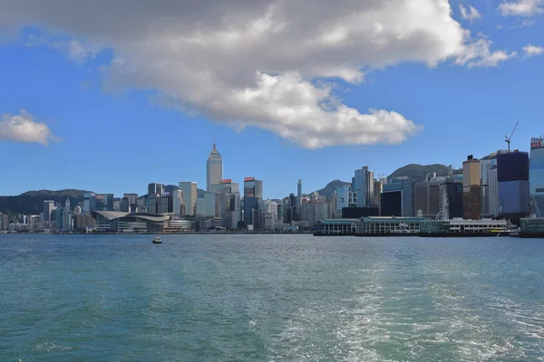 Nov 2022 Victoria Harbour Day Hong Kong — 스톡 사진