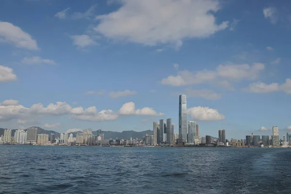 2022年11月29日香港维多利亚港 — 图库照片