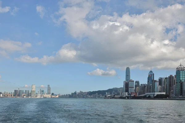 2022年11月29日香港维多利亚港 — 图库照片