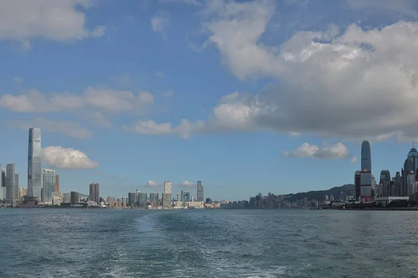 2022 Victorian Satama Päivällä Hong Kong — kuvapankkivalokuva