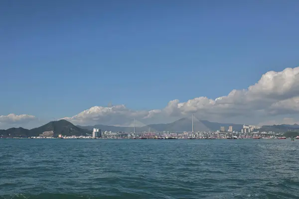 Nov 2022 Vista Porto Victoria Hong Kong China — Fotografia de Stock