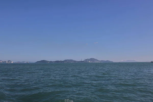 Porto Esterno Del Porto Hong Kong Nov 2022 — Foto Stock