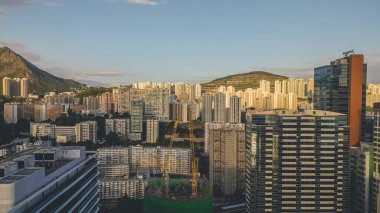 Ngau Tau Kok 'taki ticaret, ticaret ve sanayi bölgesi 4 Aralık 2022