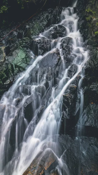 Stock image Siu Chik Sha waterfall at TKO, hk