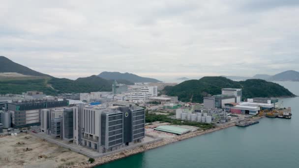 Localização Tseung Kwan Industrial Estate Dez 2022 — Vídeo de Stock