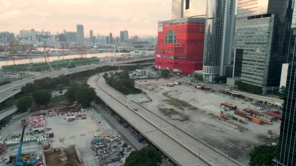 Die Umgehungsstraße Von Kwun Tong Hong Kong Dezember 2022 — Stockvideo