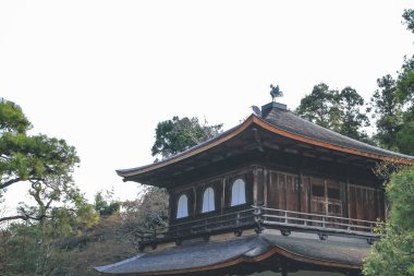 12 Nisan 2012 'de Silver Pavilion' daki gölette.