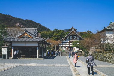 Tenryu-ji Tapınağı, Kyoto, Arashiyama, Japonya 12 Nisan 2012