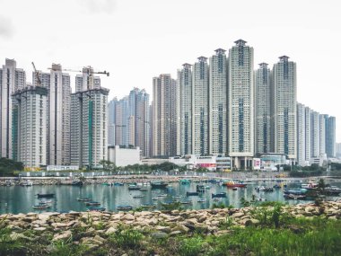 15 Aralık 2012 TKO Hong Kong 'daki apartman bloğu.