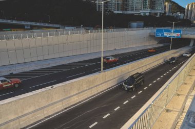 Tseung Lam Karayolu, Hong Kong 18 Aralık 2022