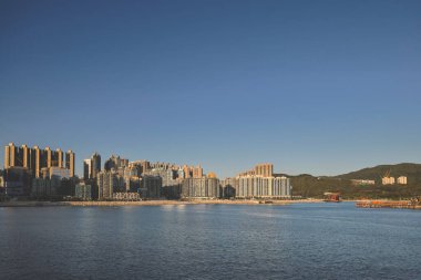 Cross Bay Link, Tseung Kwan O, Hong Kong 18 Aralık 2022